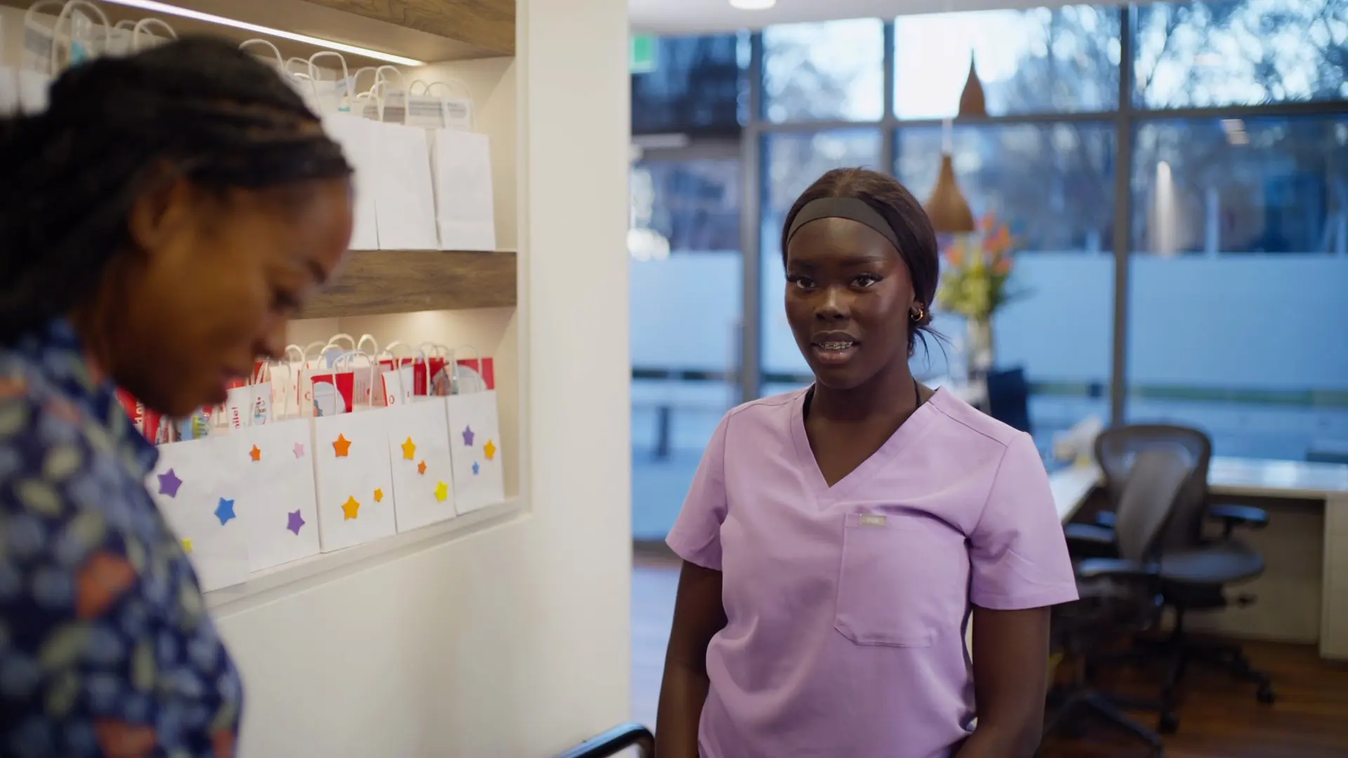 A smiling Dental Embassy team member